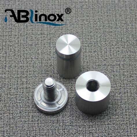 Stainless Steel Glass Fence Advertising Bolt For Mm Glass Glass