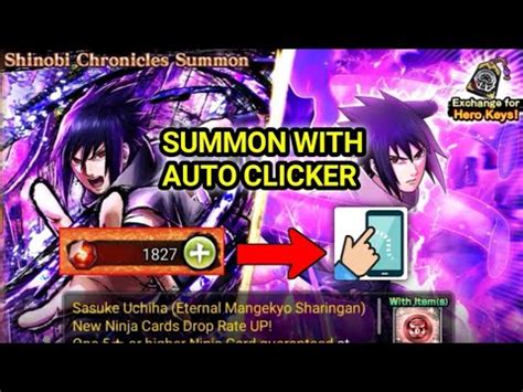 NxB NV LUCKY OR NOT SUMMON SASUKE EMS NEW KIT WITH AUTO CLICKER