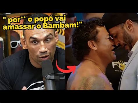 Quase deu Merd4 na Encarada Popó x Bambam Werdum mandou a Real sobre a