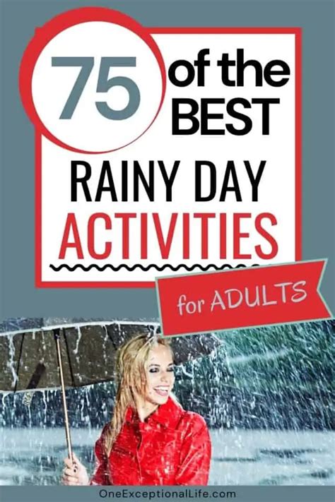 75 Best Quarantine Or Rainy Day Activities For Adults