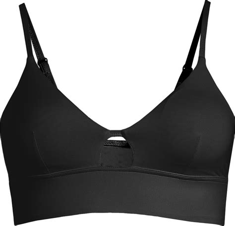 Casall Triangle Cut Out Bikini Top Black Pris