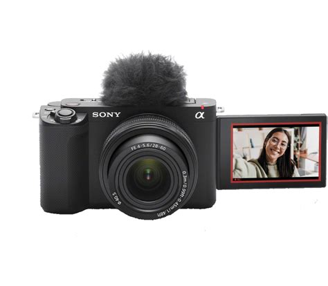 Sony Full Frame Interchangeable Lens Mirrorless Vlog Camera With Lens