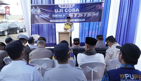 Gubernur Dan Kapolda Sumbar Resmikan Uji Coba Pemberlakuan Sistem One