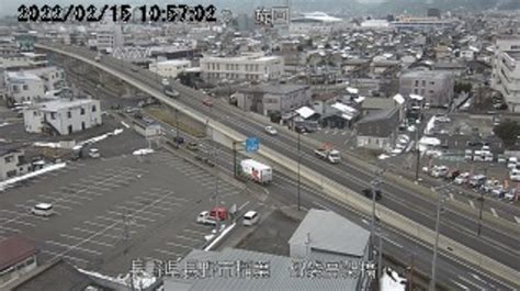 国道18号・母袋高架橋 ライブカメラと雨雲レーダー長野県長野市稲葉