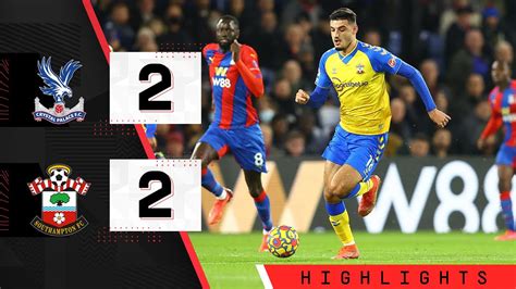 90-SECOND HIGHLIGHTS: Crystal Palace 2-2 Southampton | Premier League ...