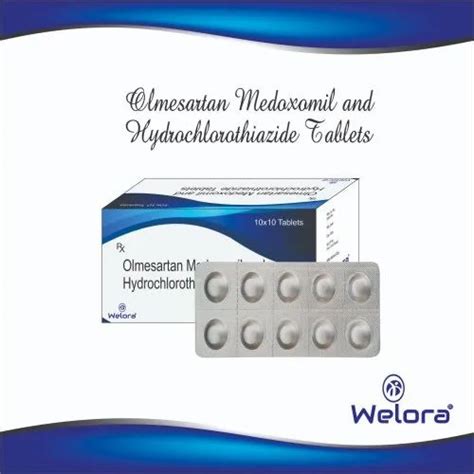 Olmesartan Medoxomil And Hydrochlorothiazide Tablets For Hospital