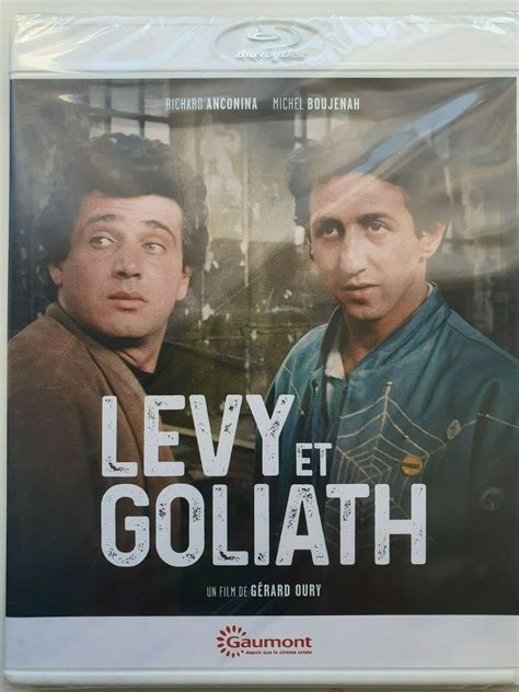 Lévy Et Goliath 1987 Gaumont [blu Ray] 2018 Français Neuf Sous Blister