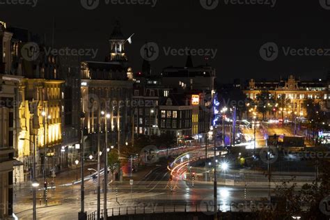 amsterdam central station at night cityscape 20225714 Stock Photo at ...