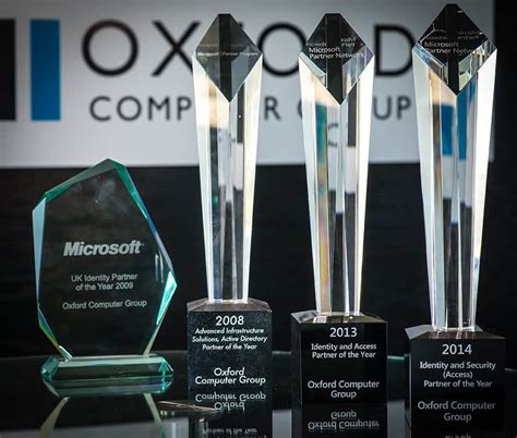 Microsoft Partner Of The Year Awards Oxford Computer Group North