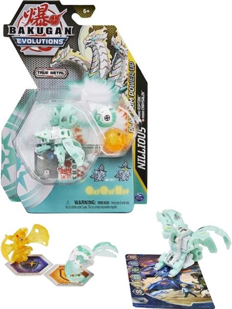 Bakugan Evolutions Platinum Power Up Pack True Metal Nillious