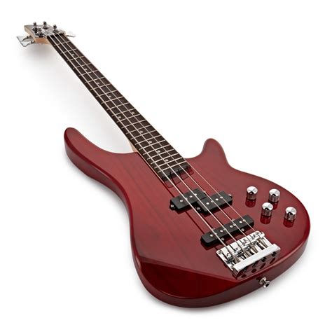 Pack Guitare Basse Chicago Trans Red Ampli W Accessoires