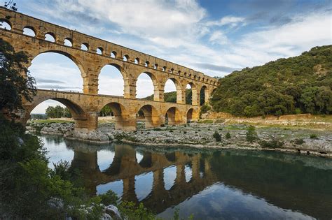 Pont Du Gard R Mischer Aqu Dukt Und Bild Kaufen Lookphotos