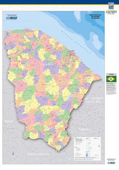 Mapas do Estado do Ceará