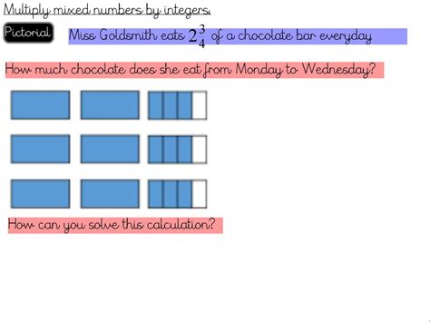 Multiply Mixed Number Fractions By Integers