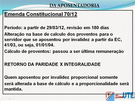 Sind Ute Governador Valadares Semin Rio Para Aposentados E Pr