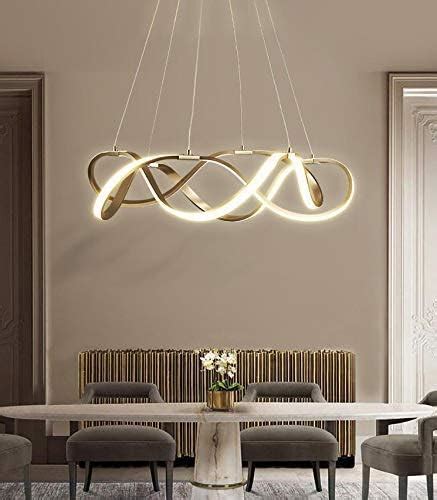 Buy CITRA 30 Watt Gold LED Chandelier Lamp Warm White Online At Low