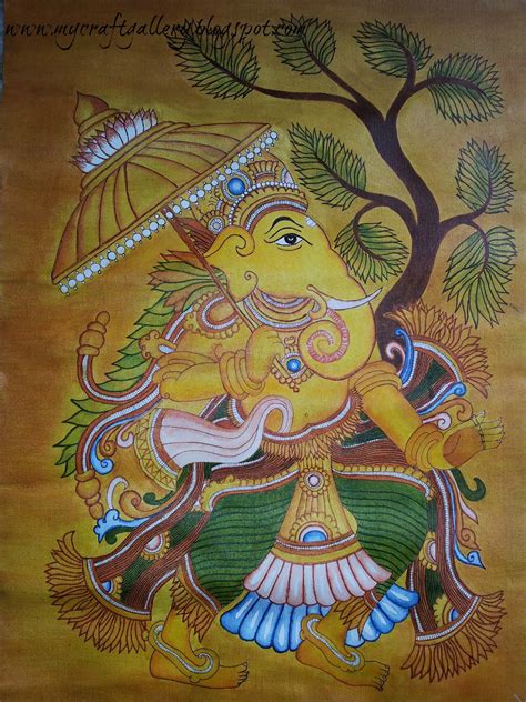 MY CRAFT GALLERY: KERALA MURAL PAINTING