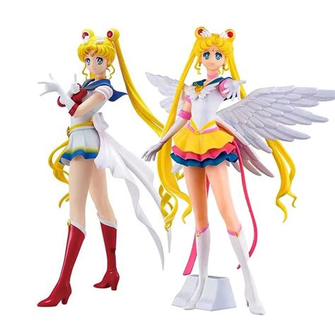 23cm anime sailor moon figura de ação boneca princesa serenidade bolo