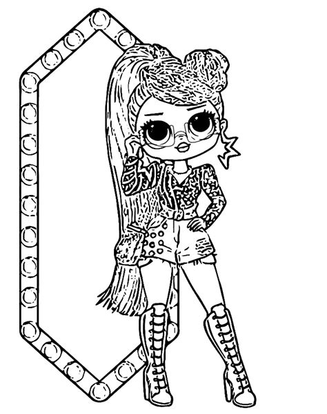 Lol Omg Coloring Pages To Print Free Printable Coloring Pages