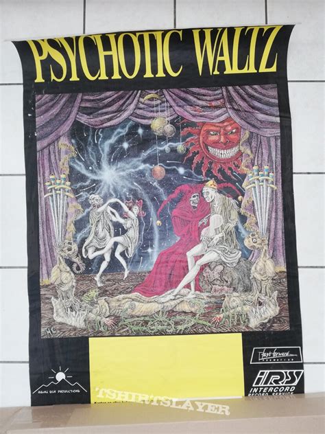 Psychotic Waltz Tour Poster 90 Tshirtslayer Tshirt And Battlejacket