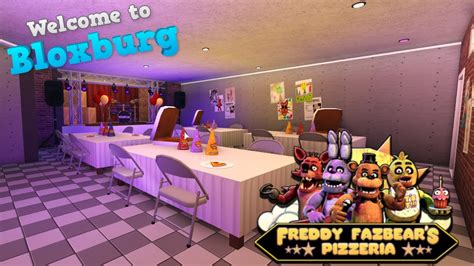 Five Nights At Freddys Buildbloxburg Youtube