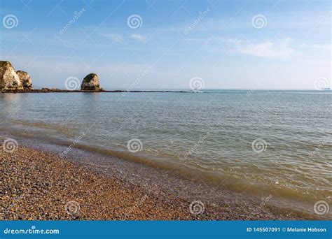 Freshwater Bay on the Isle of Wight Stock Image - Image of england ...