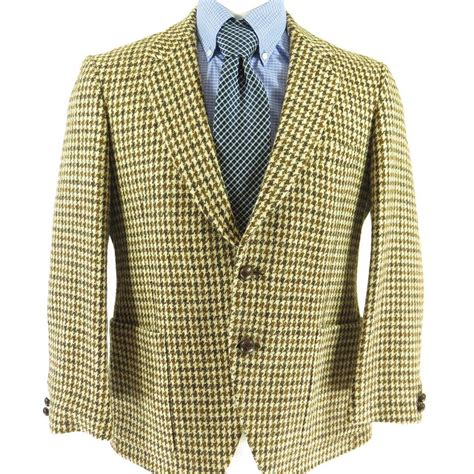 Mens Houndstooth Tweed Jacket Tunersread