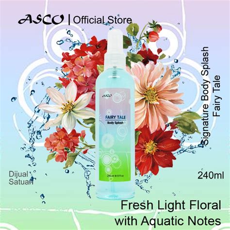 Jual Asco Signature Body Splash Ml Perfume Fragrance Mist Shopee