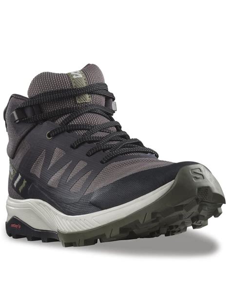 Salomon Trekkingi Outrise Mid Gtx W Gore Tex L Czarny Modivo Pl