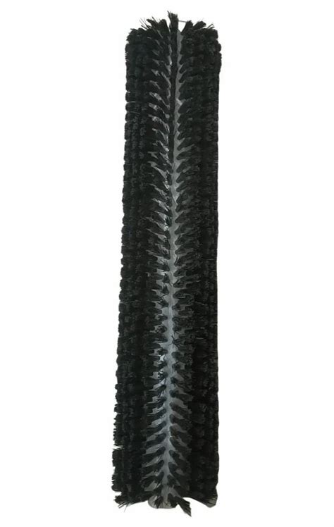 Black Nylon Cleaning Roller Brush Brush Length 20 Inch Bristle