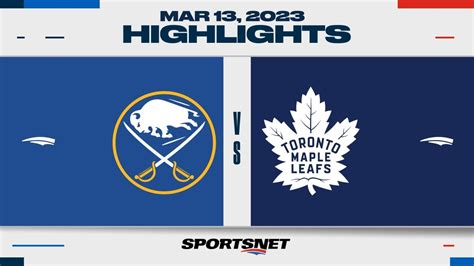 Nhl Highlights Sabres Vs Maple Leafs March Youtube