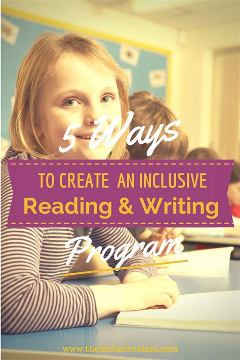 The Inclusive Class 5 Ways To Create An Inclusive Reading And Writing