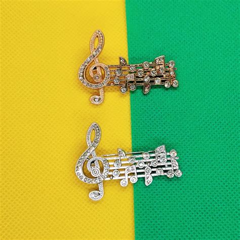 Treble Clef Enamel Pin Music Note Pin Badge Music Enamel Pin Etsy