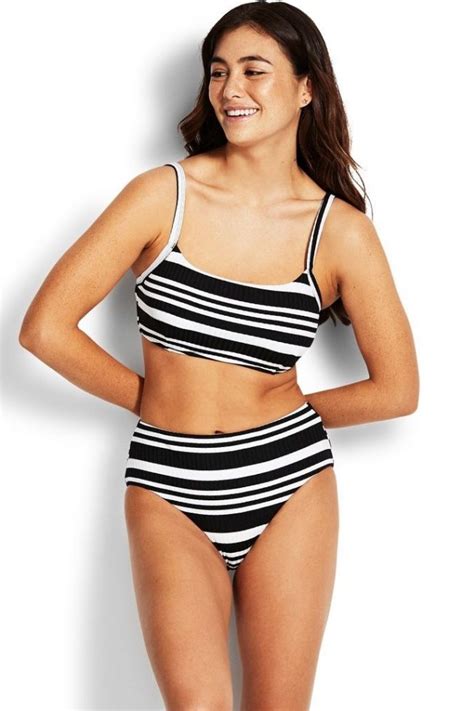 Swimwear Bayana Retro Holiday Dd E Square Neck Tank Bikini Set Seafolly