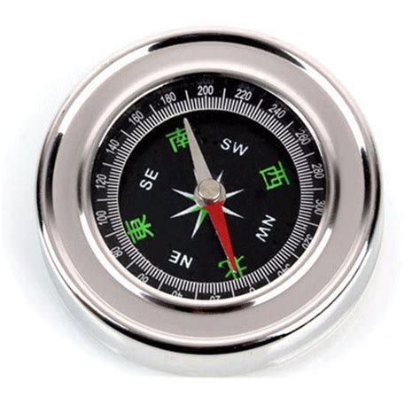 1pcs Pocket Mini Camping Hiking Compasses Lightweight Aluminum Outdoor Travel Compass Navigation