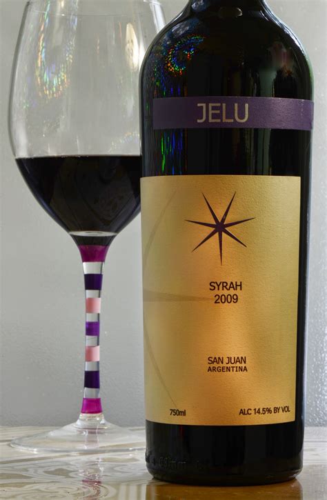 New Hampshire Wine-man: JELU, San Juan Argentina, 2009 Syrah