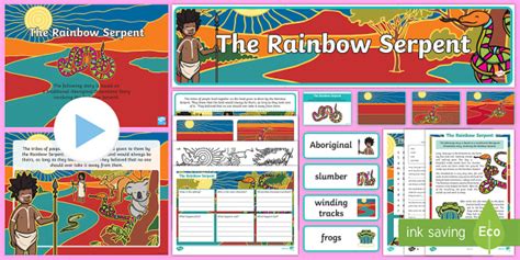 Aboriginal Dreamtime Stories - Rainbow Serpent Activity Pack