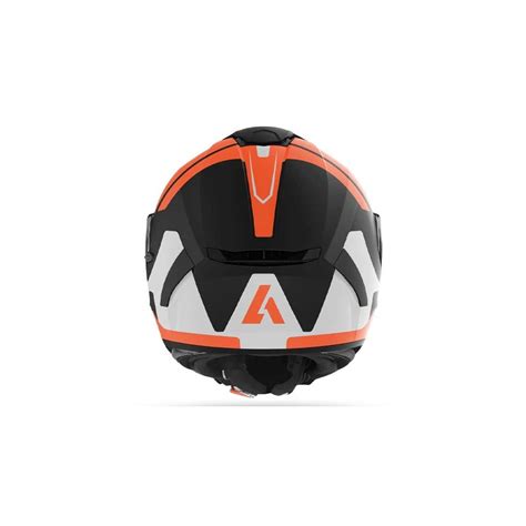 Casco Integral Airoh Spark Shogun Negro Naranja