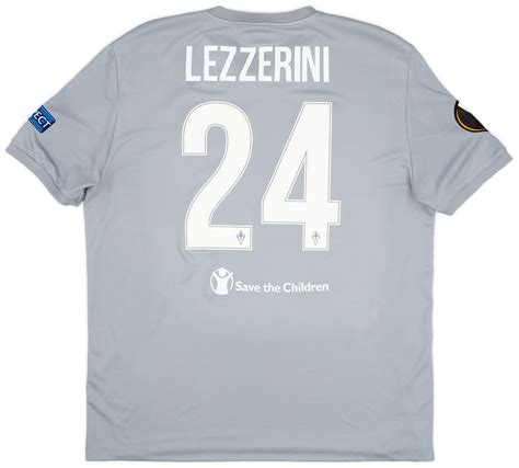 Fiorentina Match Issue European Gk S S Shirt Lezzerini As