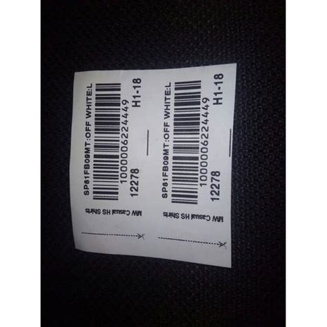 Paper Printed Barcode Label At Rs 3 Piece In Thane ID 19139850648