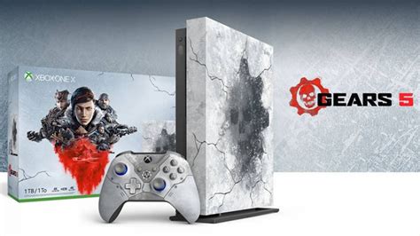 Microsoft Anuncia Edição Limitada Do Xbox One X Com Tema De Gears Of War 5