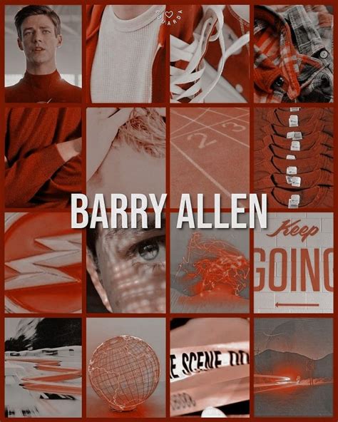 Barry Allen The Flash Serie Aesthetic Edit Red Querer Querernos