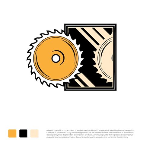 Premium Vector Illustration Of Circular Saw Blade Logo Icon Design