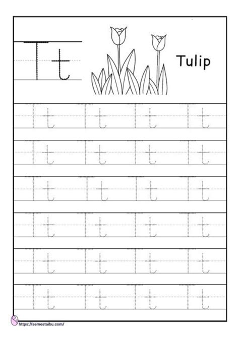 Belajar Menulis Huruf Menebalkan Abjad A Z Bahasa Indonesia Pdf