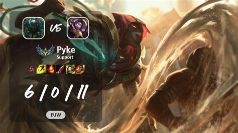 Pyke Support Vs Blitzcrank EUW Challenger Patch 13 11 YouTube