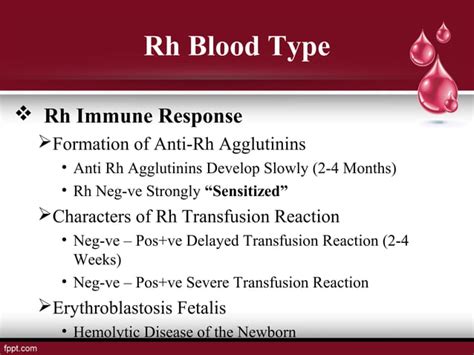 Blood Types Transfusion Organ Transplantation PPT