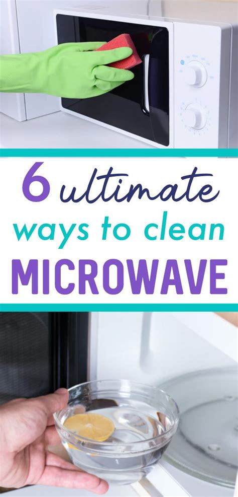 How To Clean A Microwave 6 Best Ways Clean Microwave Easy Cleaning