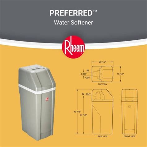 Rheem Rhs Preferred Grain Water Softener Martquickly