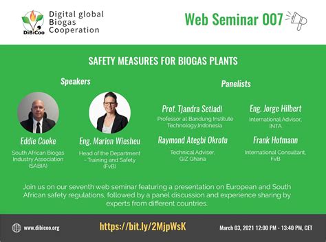 Safety Measures for Biogas Plants – DiBiCoo Web Seminar Series 07 ...