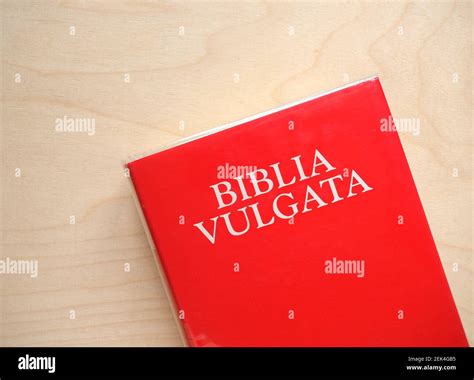 Biblia Vulgata (translation: Vulgate Bible) 4th century Latin version ...